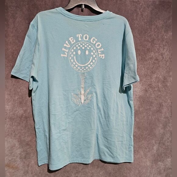 Men's GOLF graphic Athletic Tee Large - Picture 4 of 4